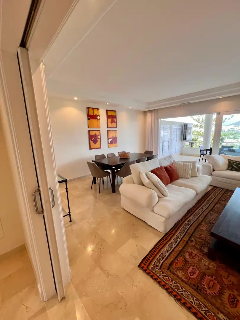 Dining room of Apartments for rent in Marbella  with Air Conditioner, Heating and Terrace