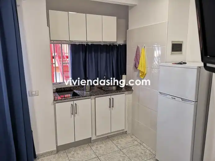 Cocina de Estudio en venta en Puerto de la Cruz con Terraza, Amueblado y Piscina comunitaria