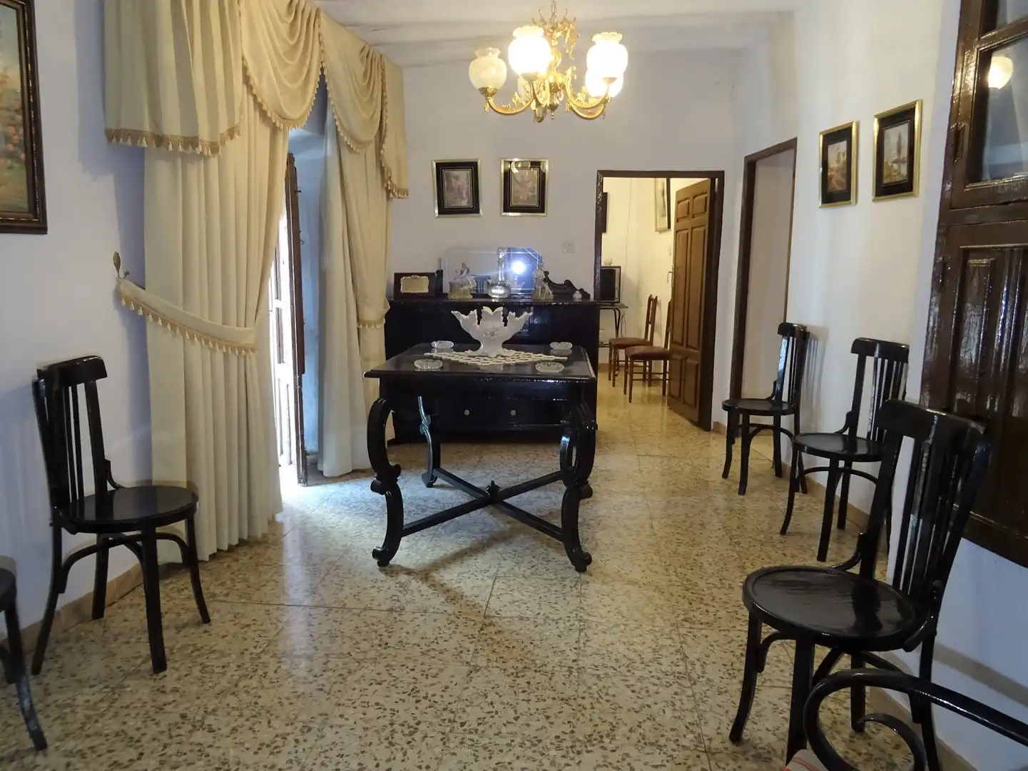 Dining room of Detached homes for sale in Cádiar  with Terrace and Furnished