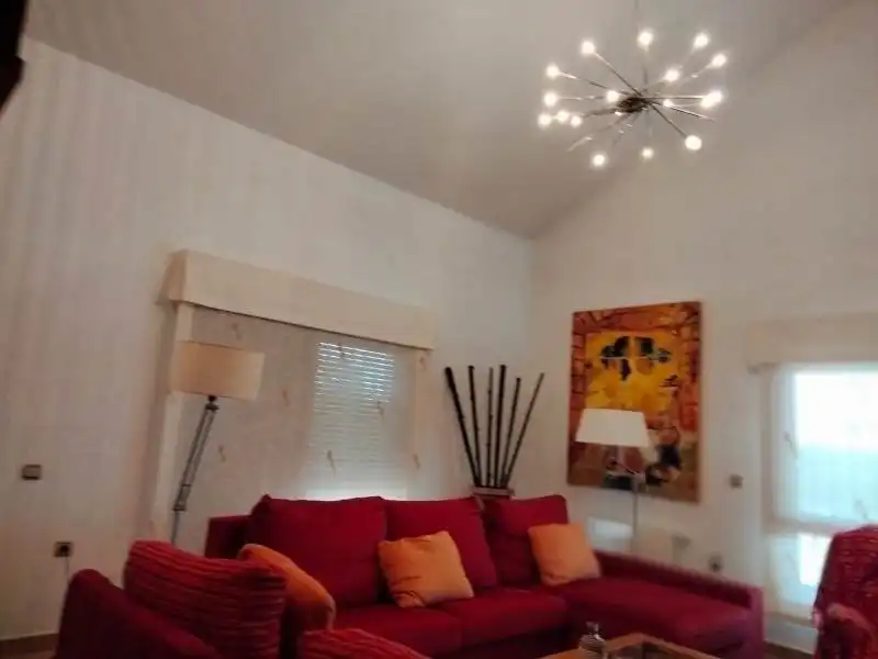 Sala d'estar de Finca rústica en venda en Lorca amb Aire condicionat, Calefacció i Jardí privat