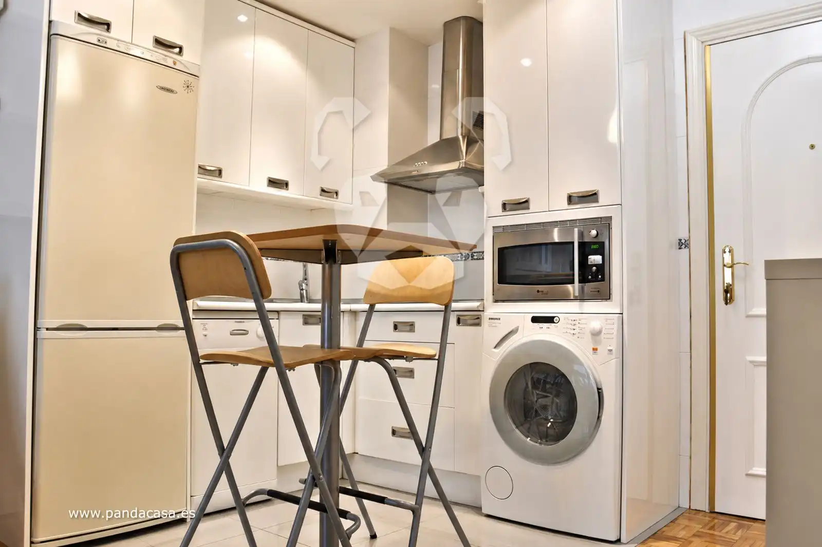 Küche von Wohnung zur Miete in Madrid mit Klimaanlage, Heizung und Schwimmbad