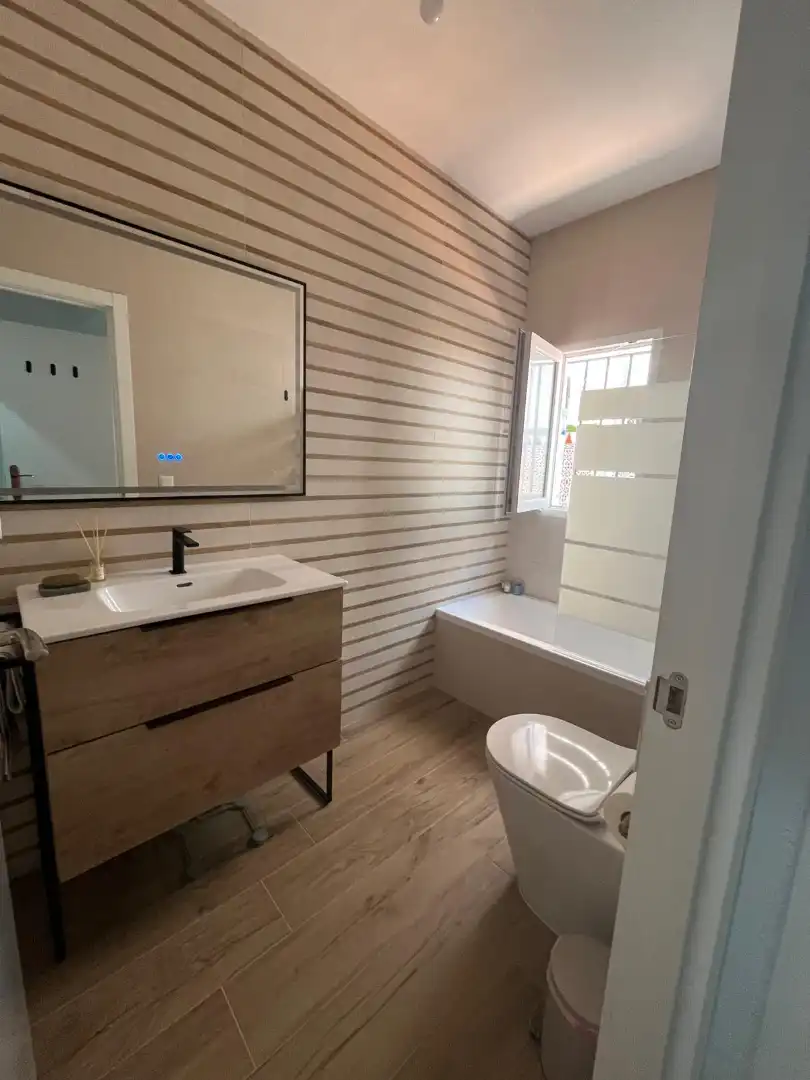 Baño de Casa o chalet de alquiler en El Rompido con Jardín privado, Terraza y Amueblado