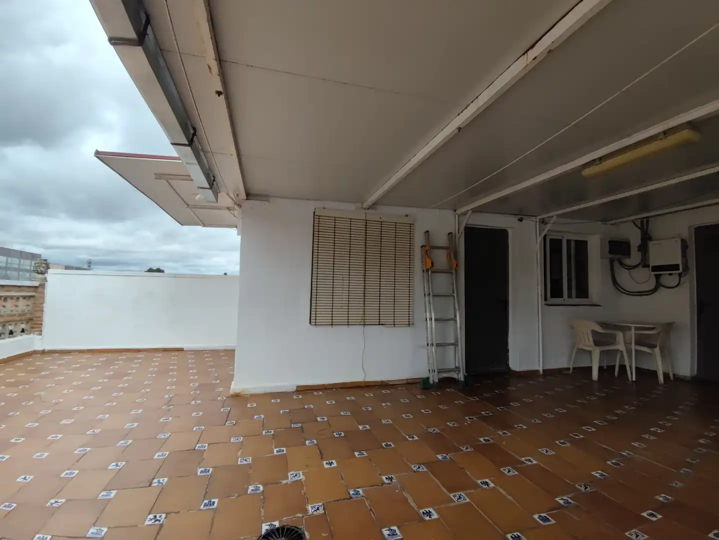 Terrassa de Casa adosada de lloguer en Ciudad Real amb Aire condicionat, Calefacció i Moblat