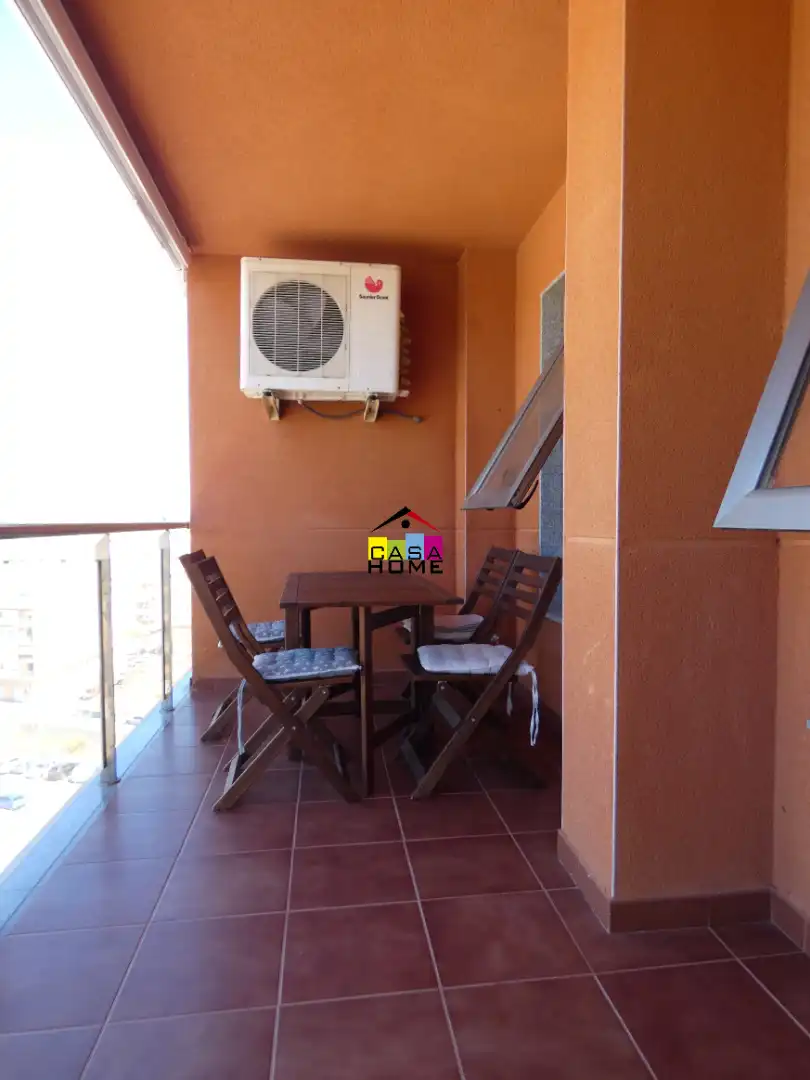 Terraza de Apartamento en venta en Oropesa del Mar / Orpesa con Aire acondicionado, Terraza y Amueblado