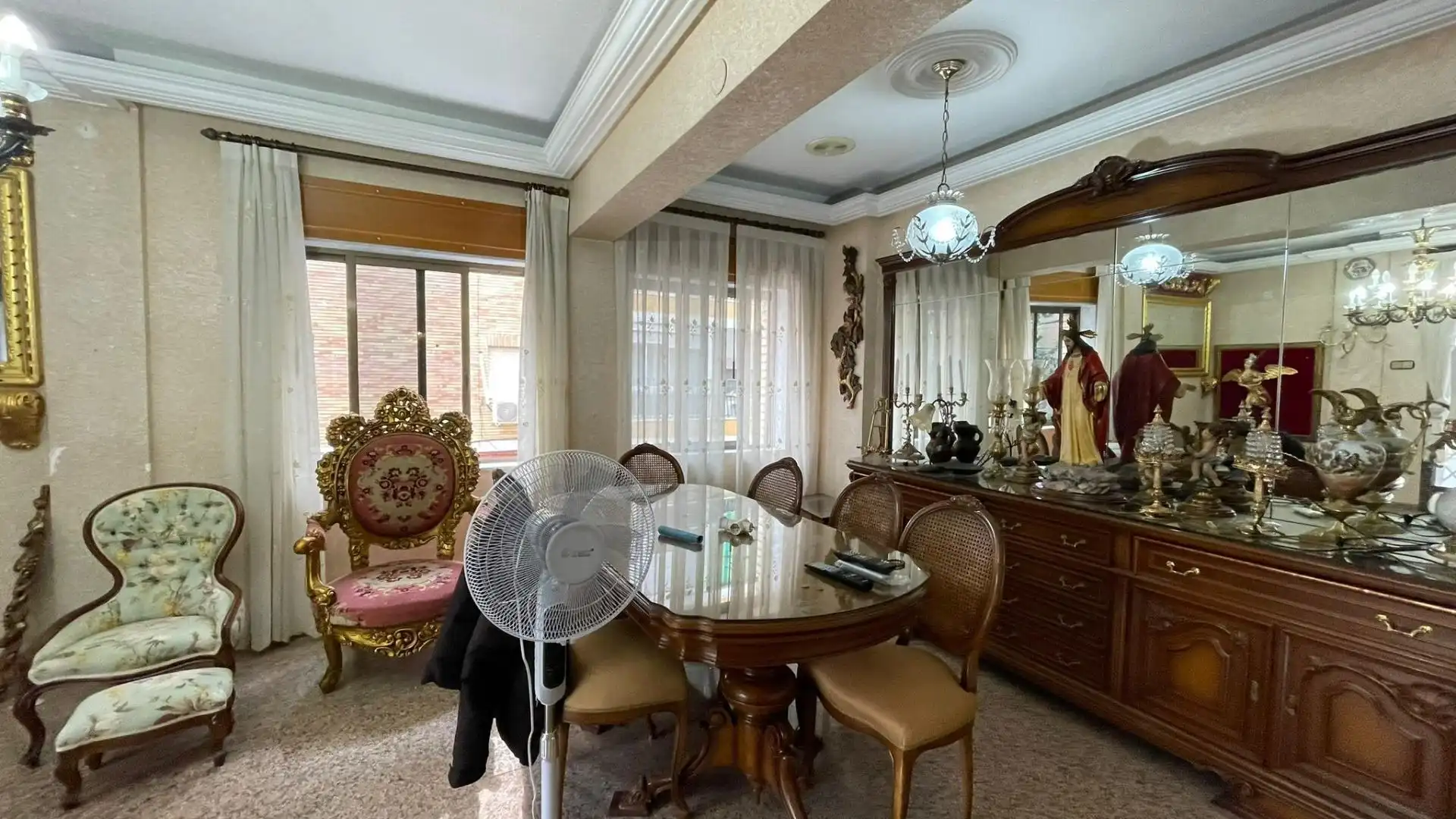 Comedor de Piso en venta en  Murcia Capital con Aire acondicionado, Terraza y Trastero