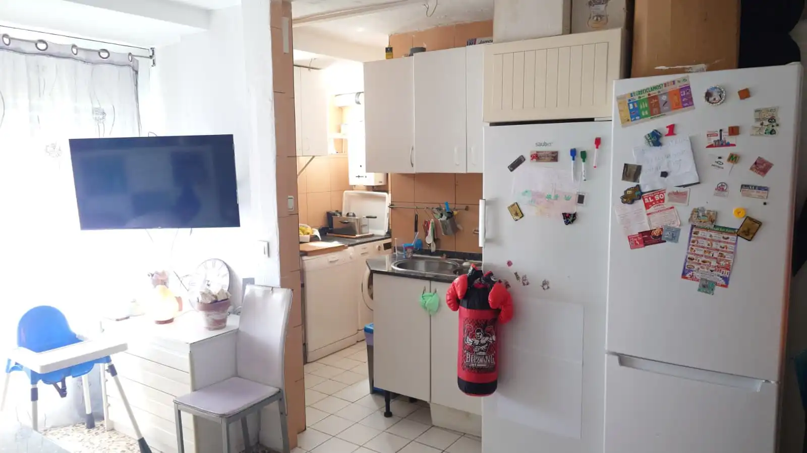 Cocina de Piso en venta en Sevilla con Aire acondicionado y Amueblado