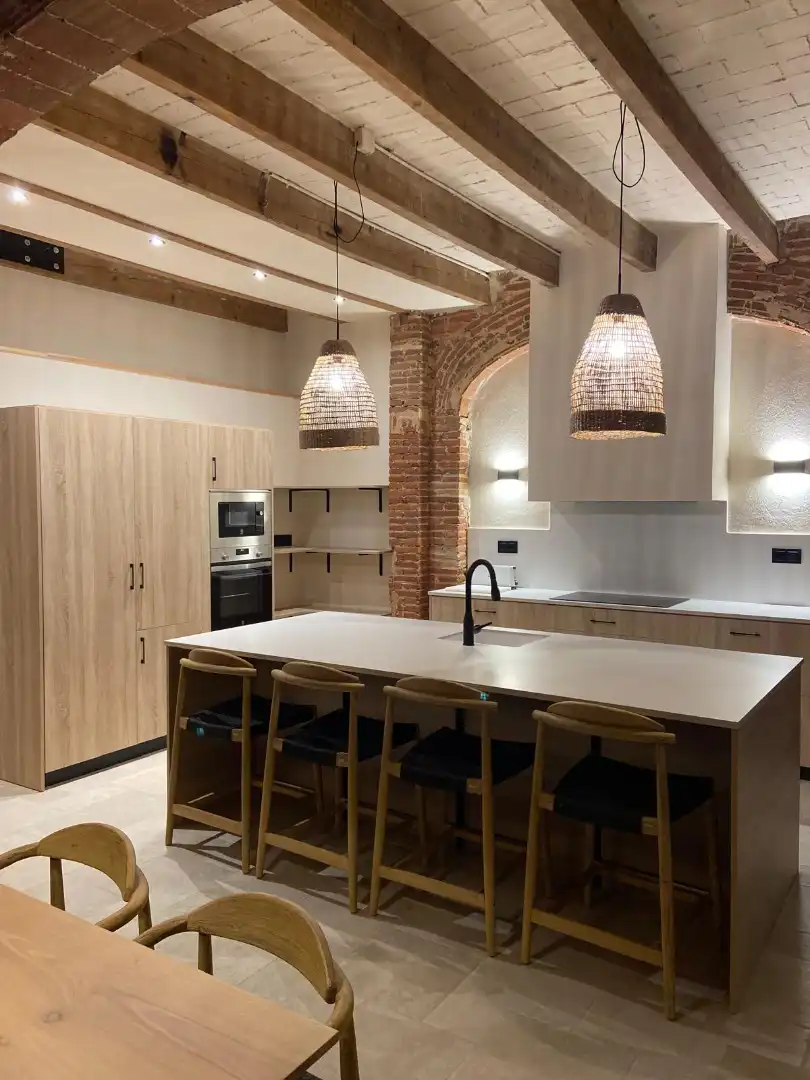 Cuina de Finca rústica en venda en Santa Cristina d'Aro amb Aire condicionat, Calefacció i Jardí privat
