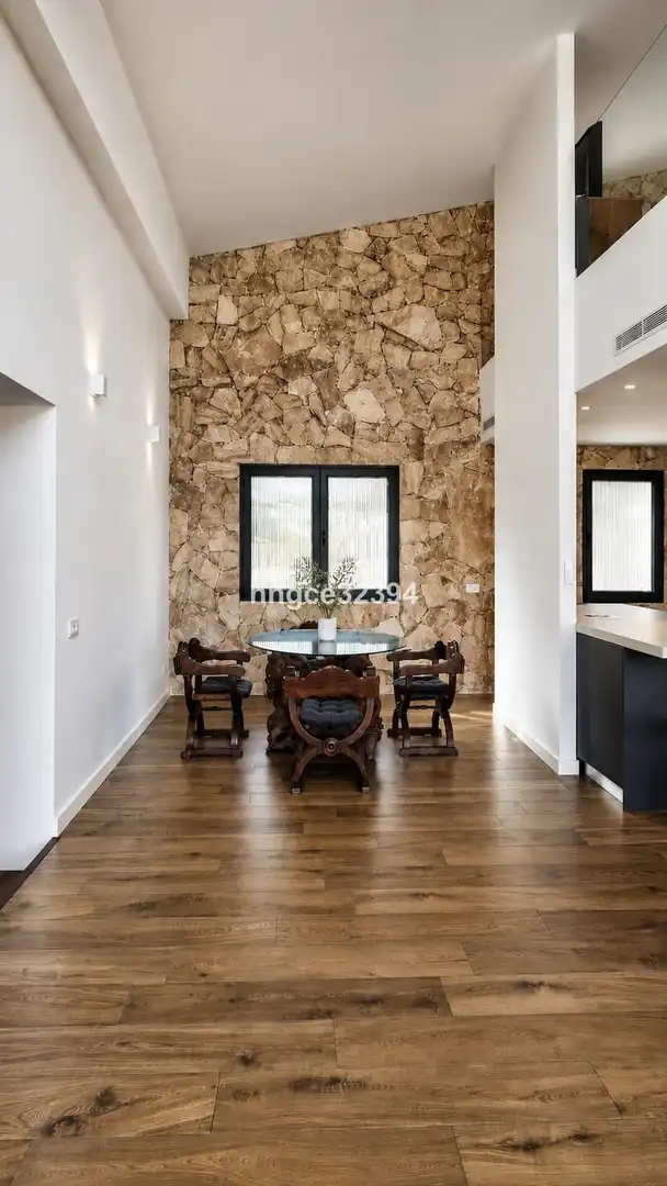Dining room of Houses for sale in Estepona  with Air Conditioner, Private garden and Terrace