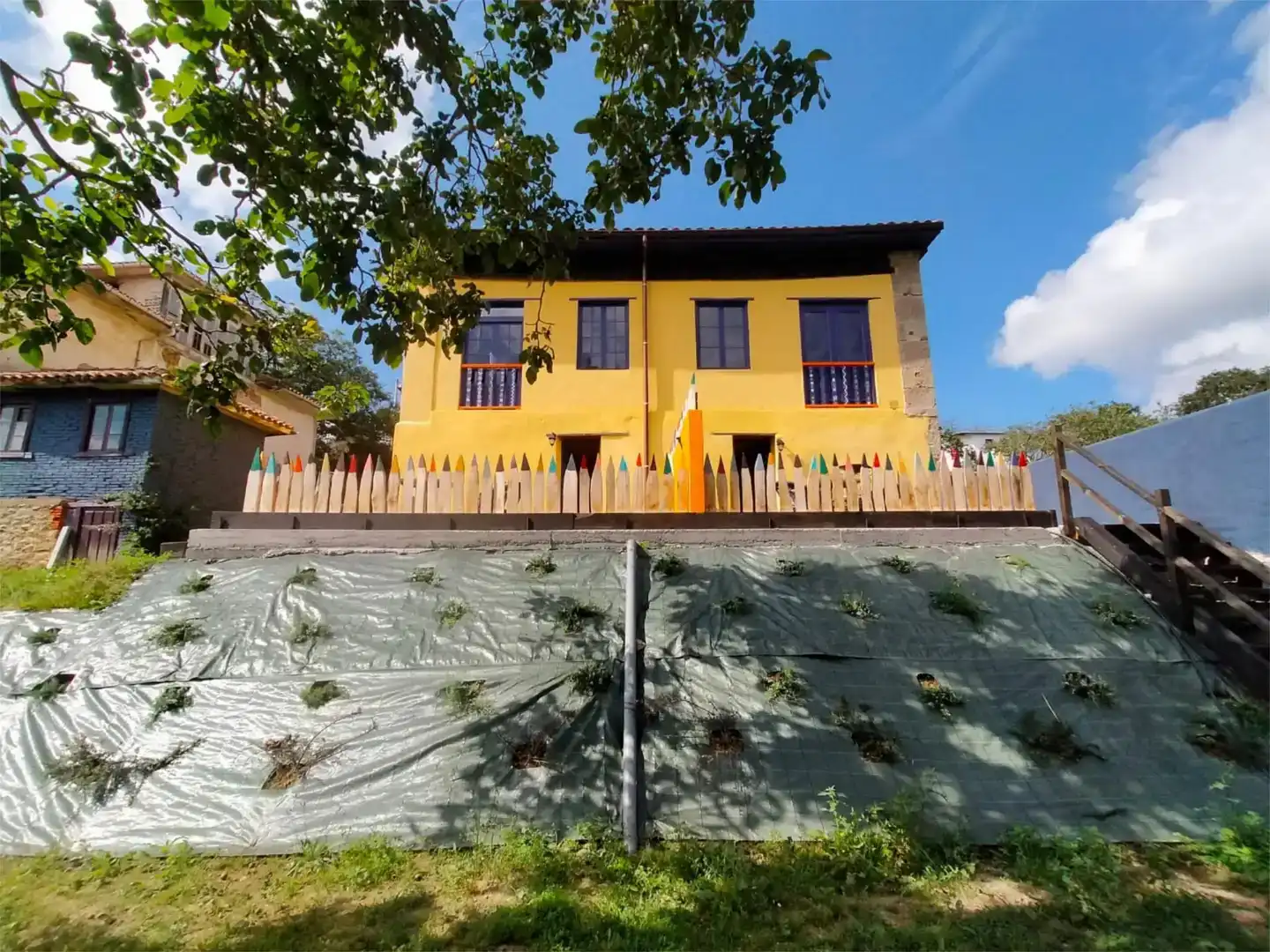 Exterior view of Apartments for rent in Pravia  with Private garden, Furnished and Balcony