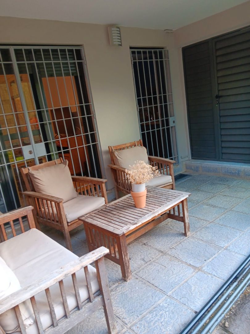 Terrace of Flat for sale in Mairena del Aljarafe  with Air Conditioner, Private garden and Community pool
