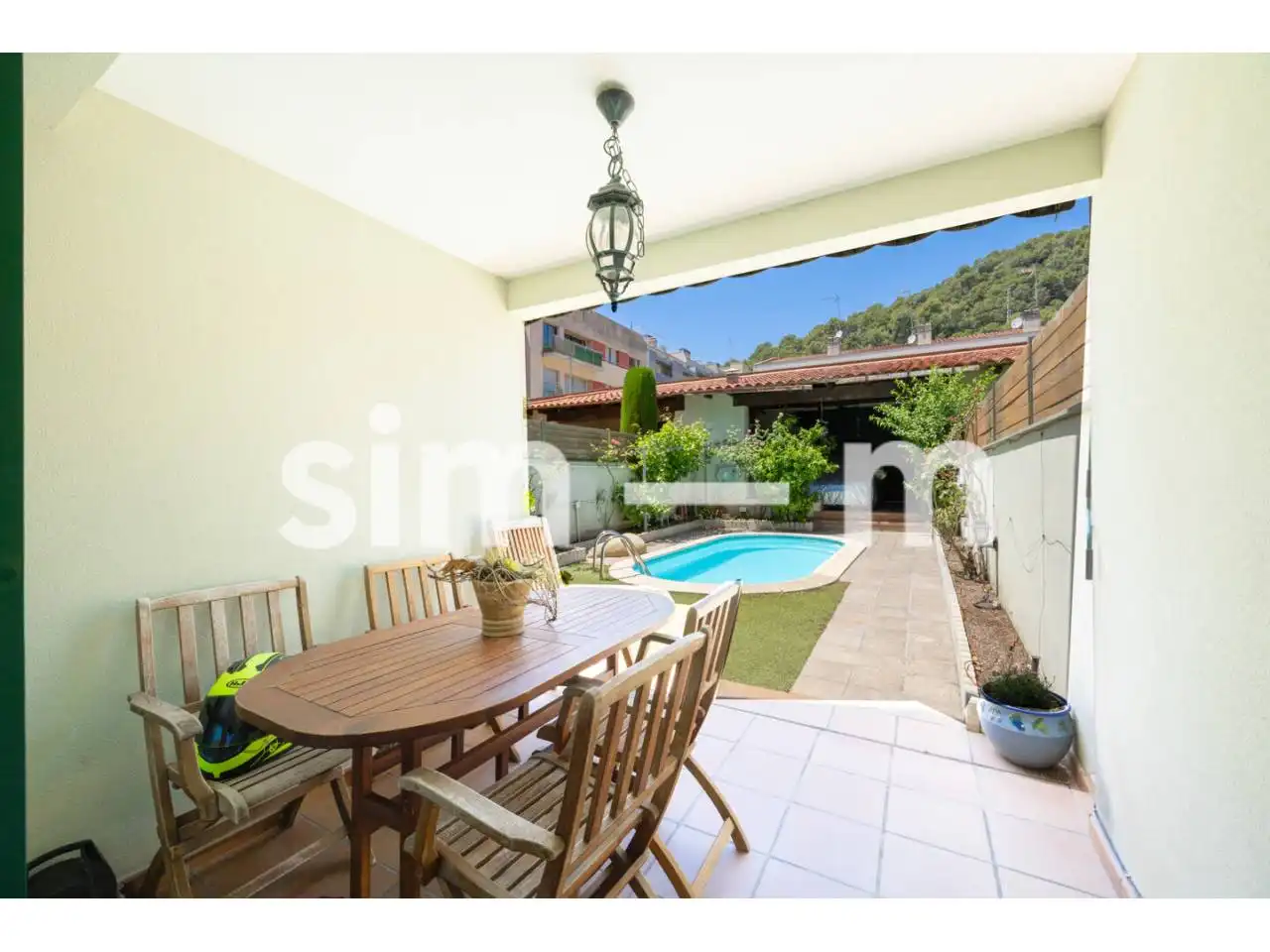 Terraza de Casa o chalet en venta en La Garriga con Aire acondicionado, Calefacción y Jardín privado