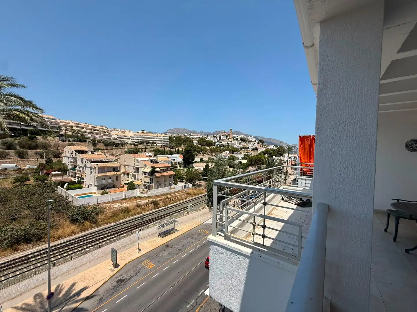 Außenansicht von Dachboden zum Verkauf in Altea mit Terrasse und Möbliert