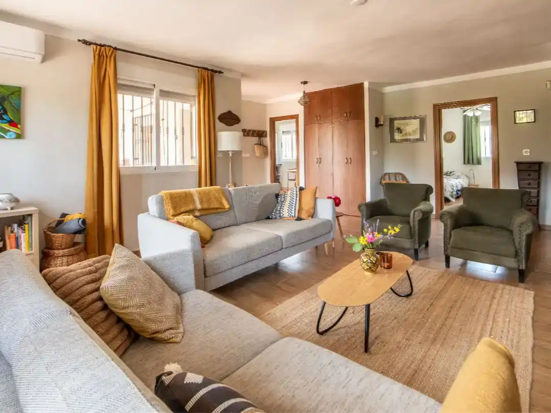 Sala de estar de Piso en venta en Calasparra con Aire acondicionado, Piscina y Amueblado