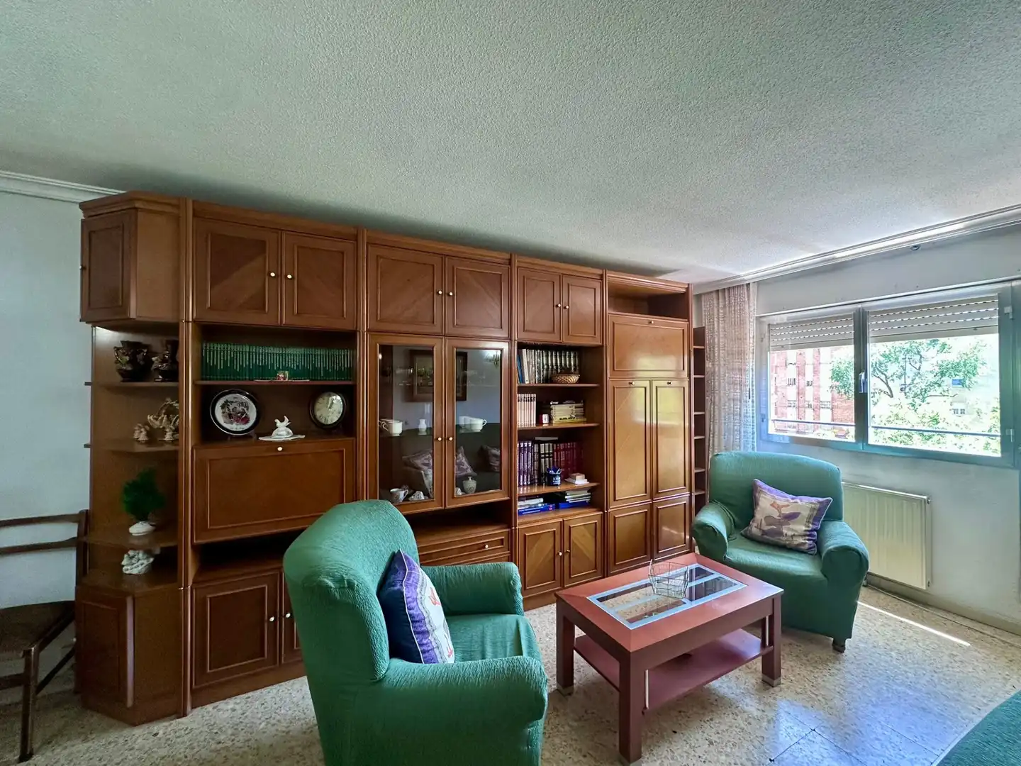 Wohnzimmer von Wohnung zum Verkauf in Madrid mit Heizung