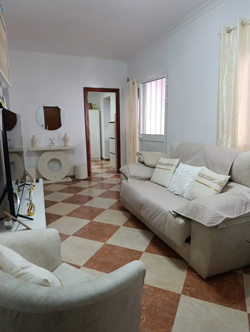Sala de estar de Casa o chalet en venta en Castilleja de Guzmán con Terraza