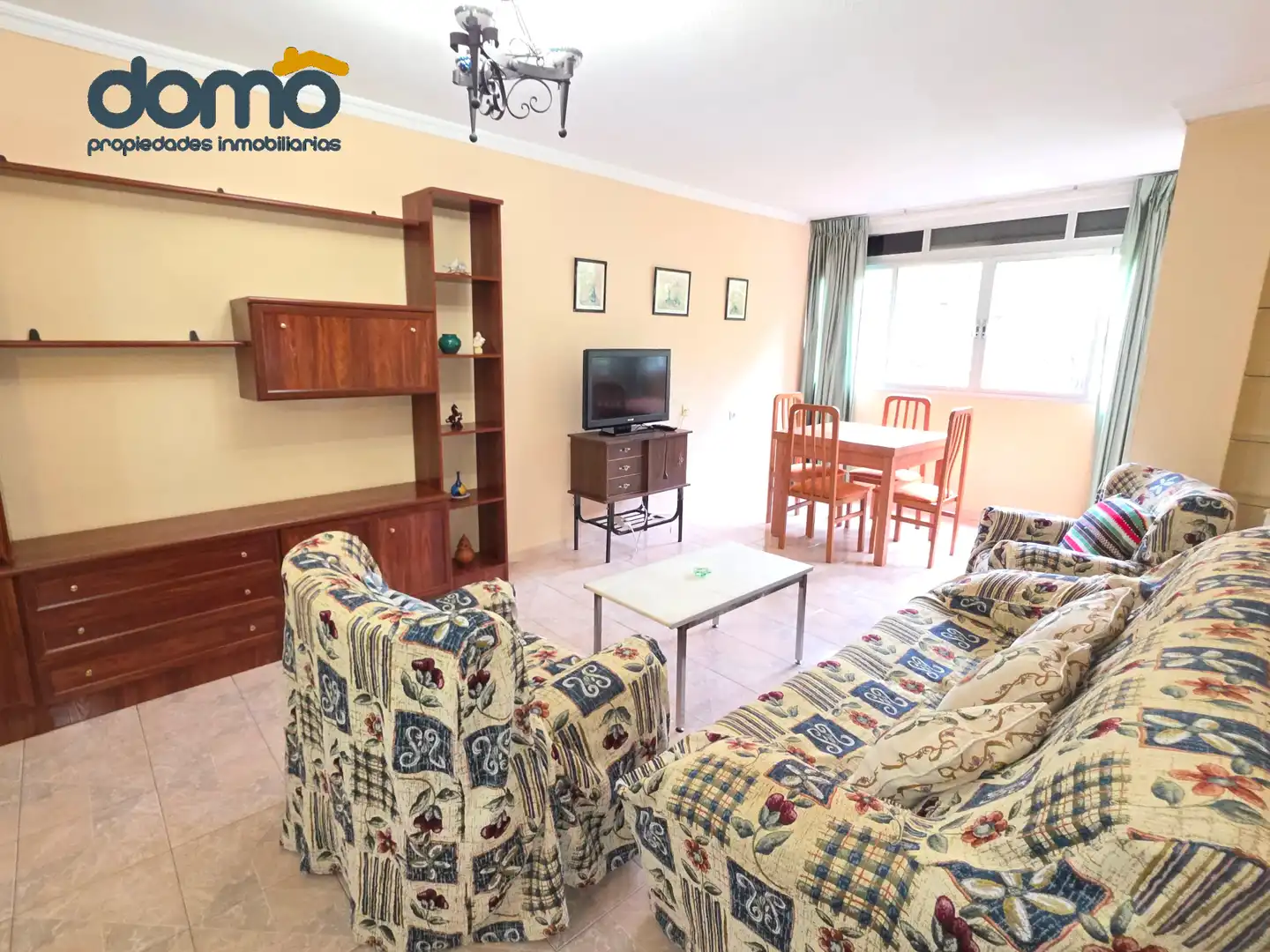 Wohnzimmer von Wohnung zur Miete in Granada mit Heizung, Terrasse und Möbliert