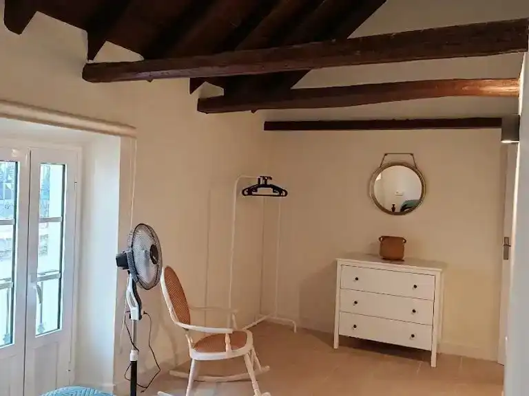 Dormitori de Àtic de lloguer en Sanlúcar de Barrameda amb Aire condicionat i Balcó