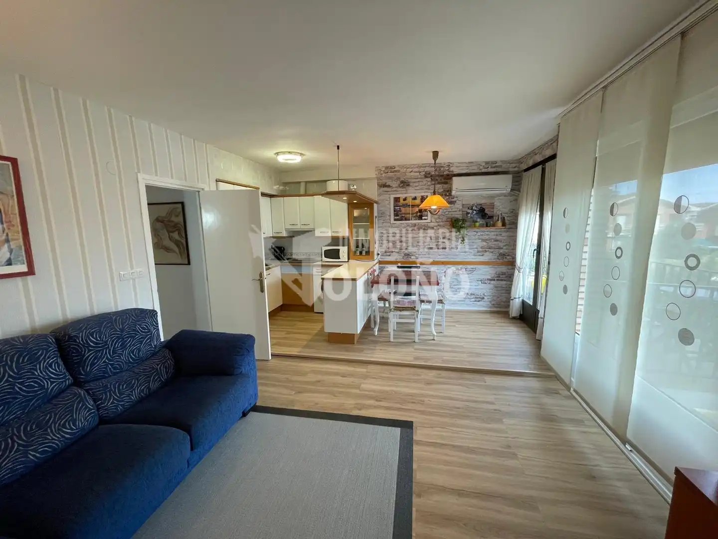 Wohnzimmer von Wohnung zum Verkauf in Labastida / Bastida mit Klimaanlage, Terrasse und Möbliert