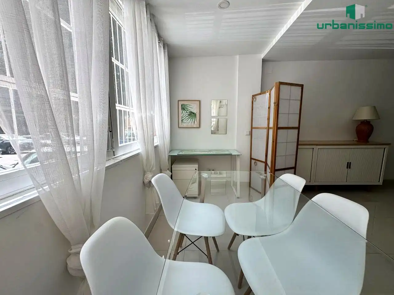 Dining room of Apartments for rent in Madrid  with Air Conditioner, Heating and Furnished