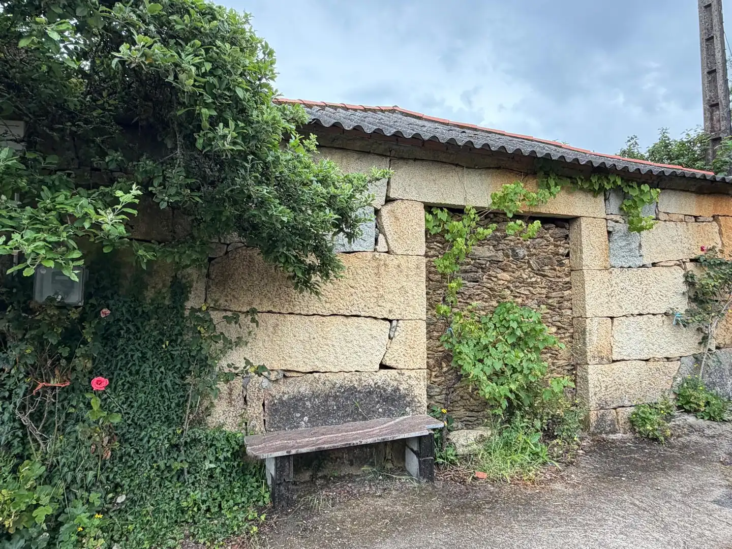 Vista exterior de Casa adosada en venta en Cartelle con Jardín privado, Amueblado y Balcón