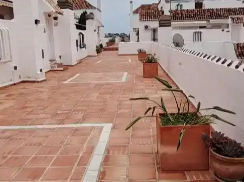 Terrace of Flat for sale in Mijas  with Air Conditioner, Terrace and Swimming Pool