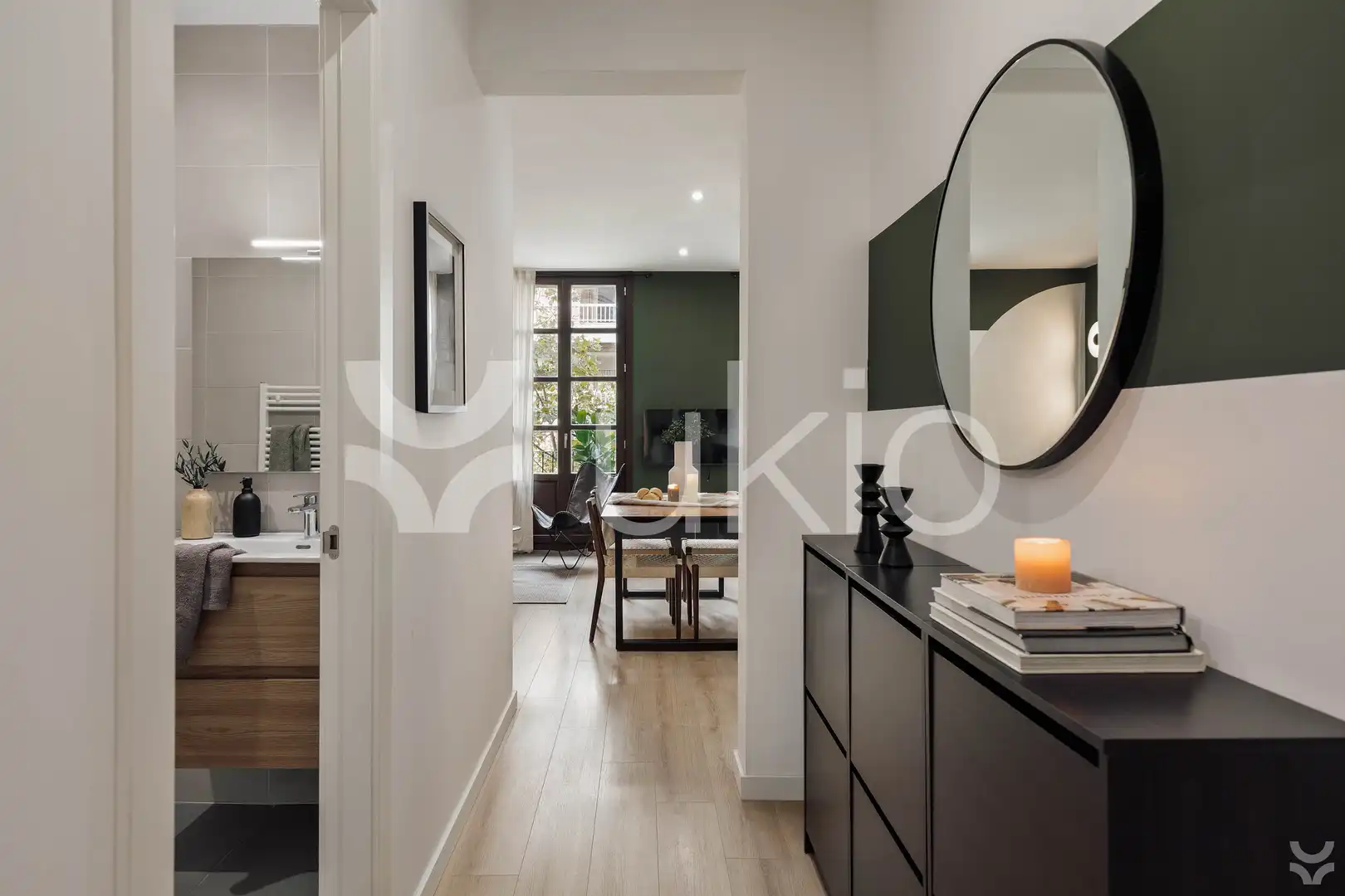 Apartamento de alquiler en Barcelona con Aire acondicionado, Calefacción y Amueblado