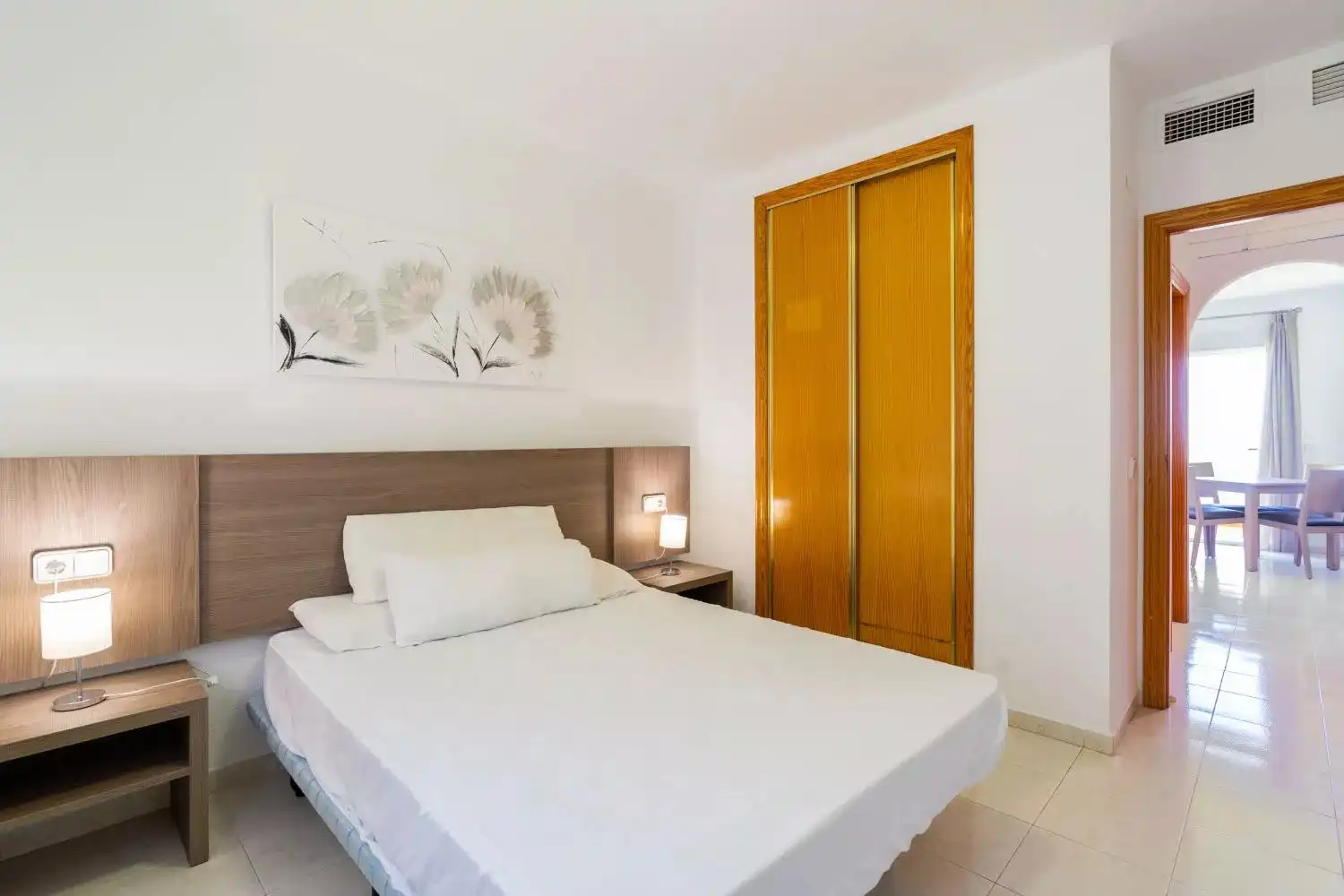 Dormitori de Casa o xalet en venda en Calpe / Calp amb Aire condicionat, Jardí privat i Terrassa