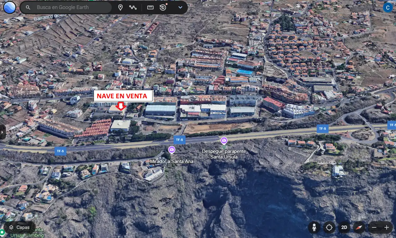 Exterior view of Industrial buildings for sale in Santa Úrsula