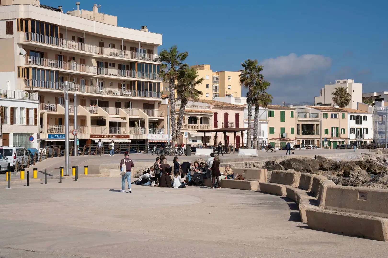 Vista exterior de Piso en venta en  Palma de Mallorca con Terraza, Amueblado y Balcón