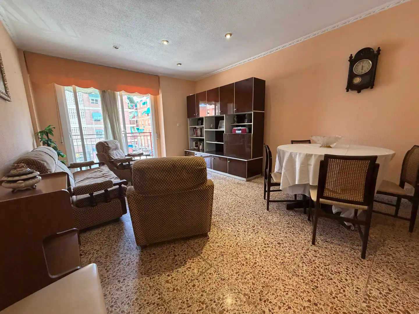 Living room of Flat for sale in Santa Pola  with Terrace and Furnished