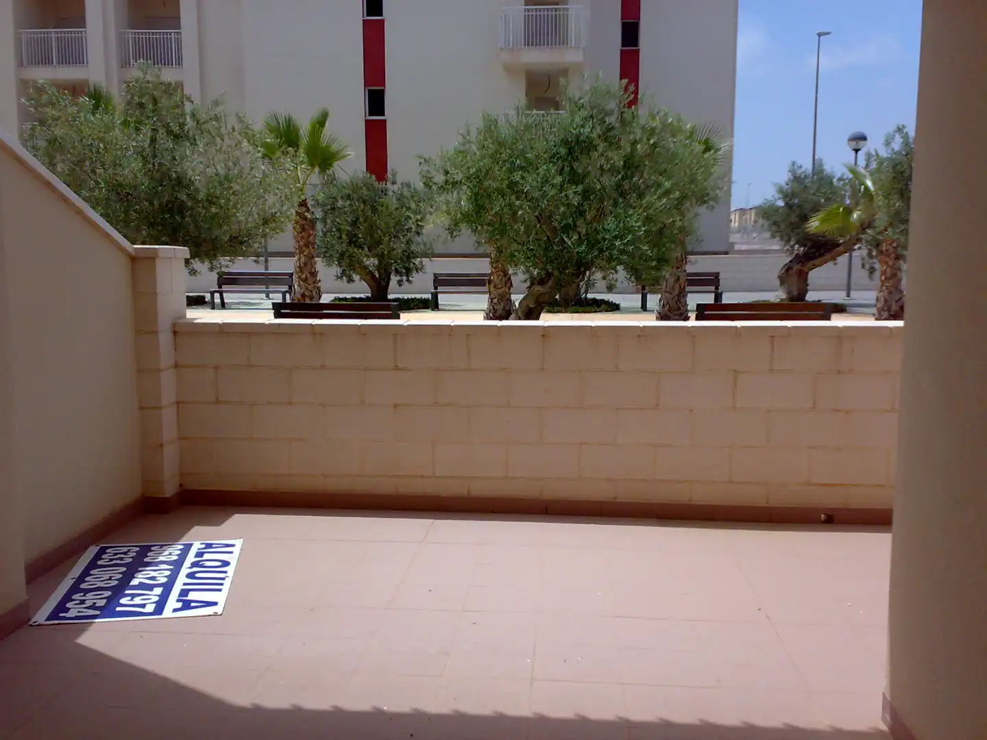 Terrace of Flat for rent in Orihuela  with Private garden, Furnished and Oven