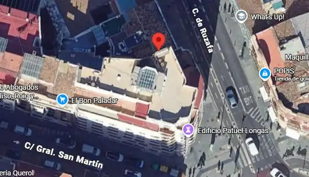 Vista exterior de Ático en venta en Valencia con Aire acondicionado, Calefacción y Parquet