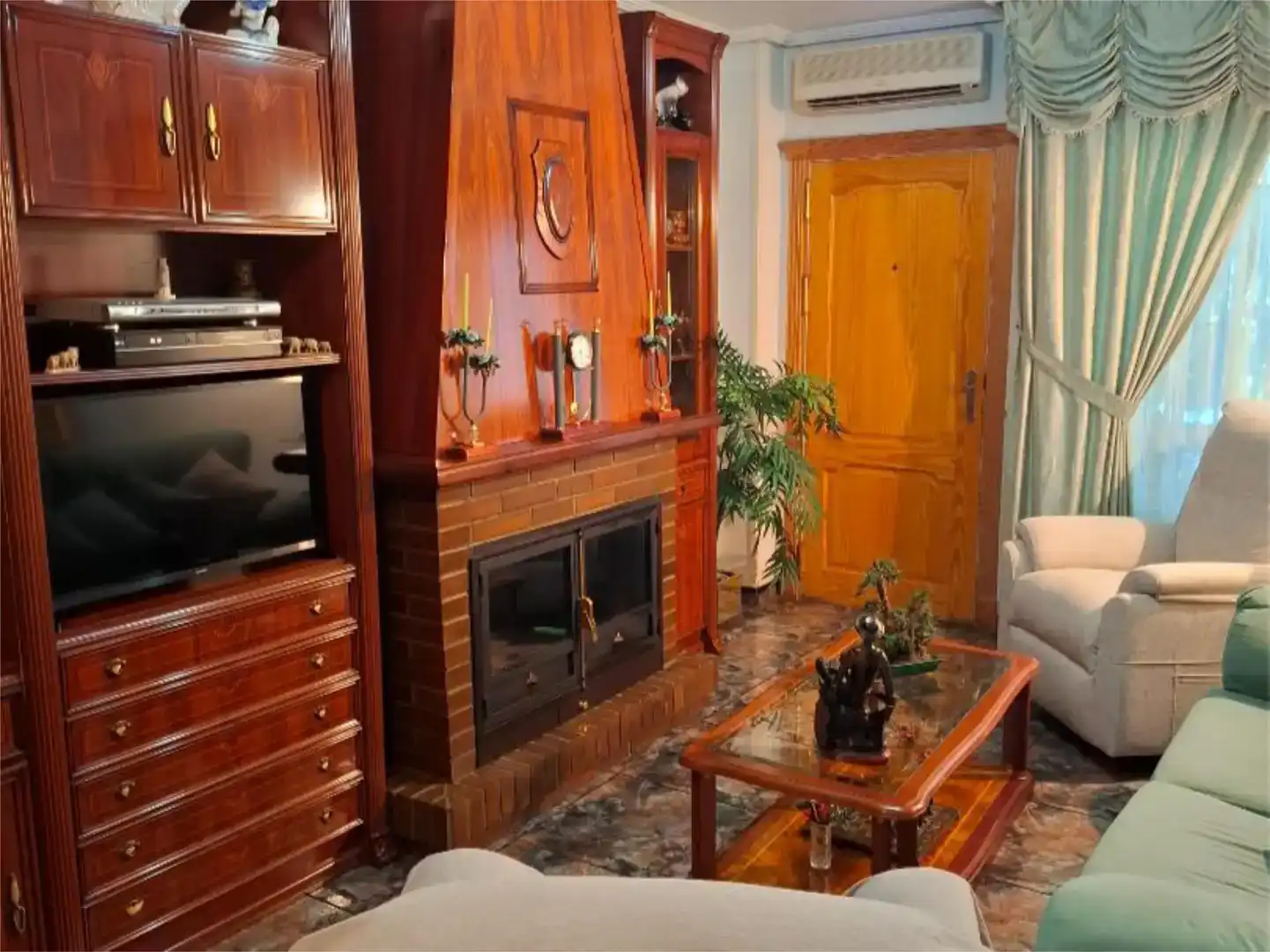Sala d'estar de Dúplex en venda en Mazarrón amb Aire condicionat i Balcó