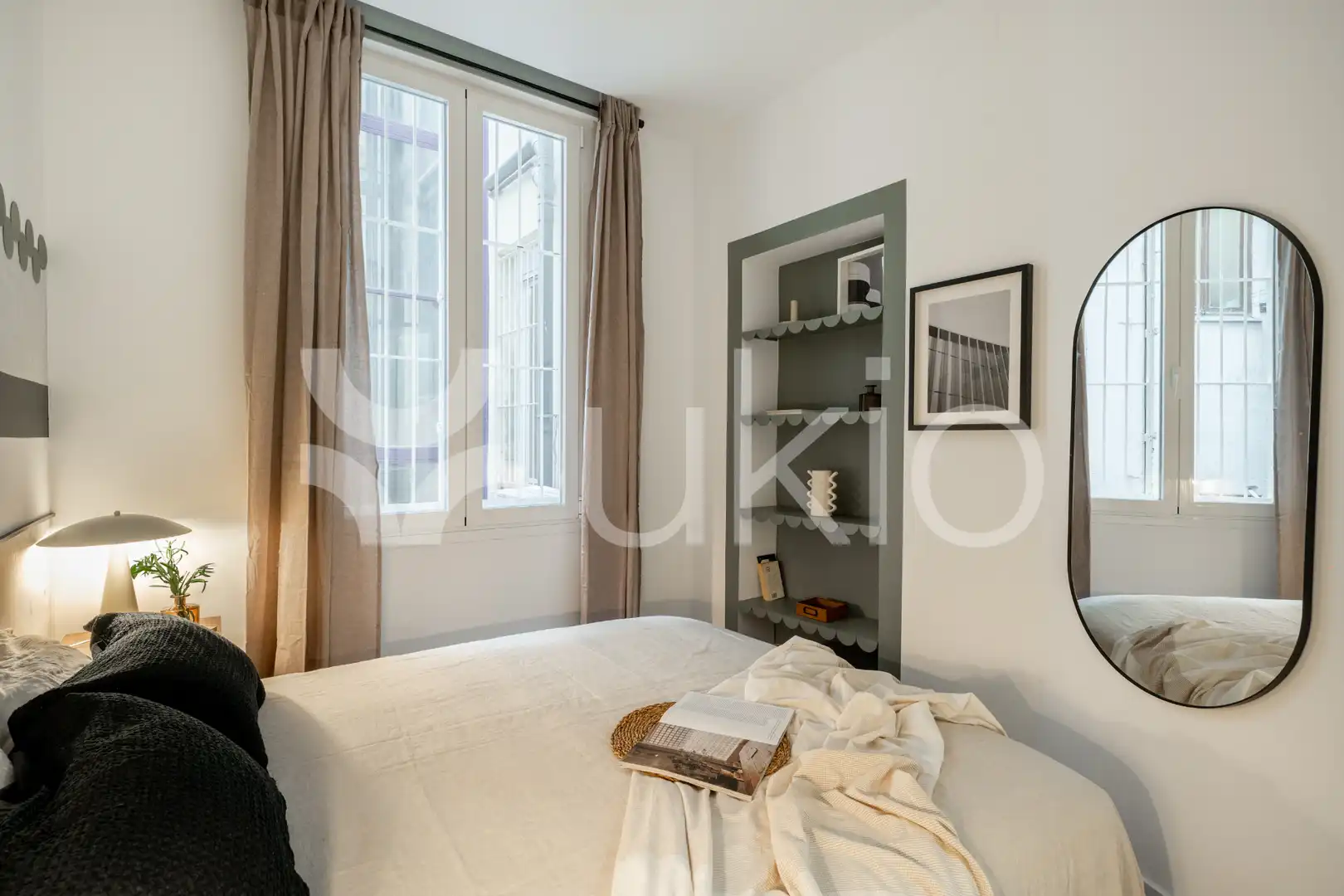 Bedroom of Apartments for rent in Madrid  with Heating, Furnished and Oven