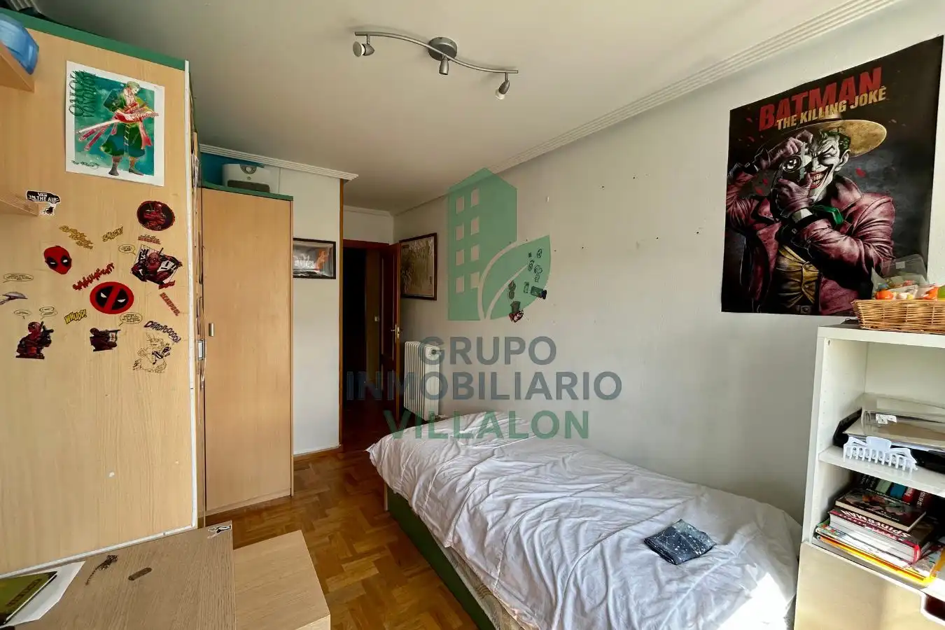 Schlafzimmer von Wohnung zum Verkauf in San Andrés del Rabanedo mit Heizung, Abstellraum und Möbliert