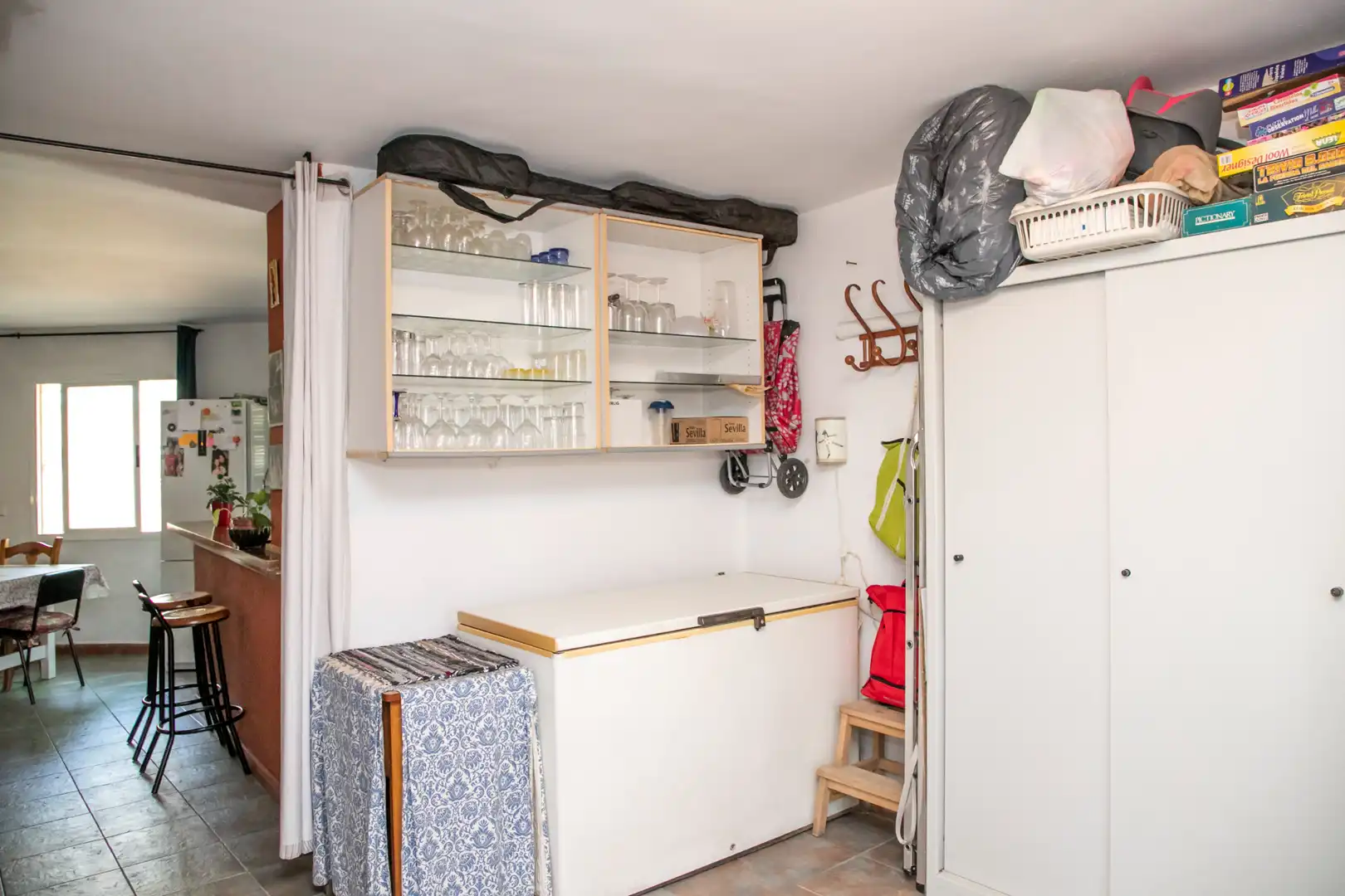 Cocina de Casa o chalet en venta en Castilleja de la Cuesta con Aire acondicionado, Calefacción y Jardín privado