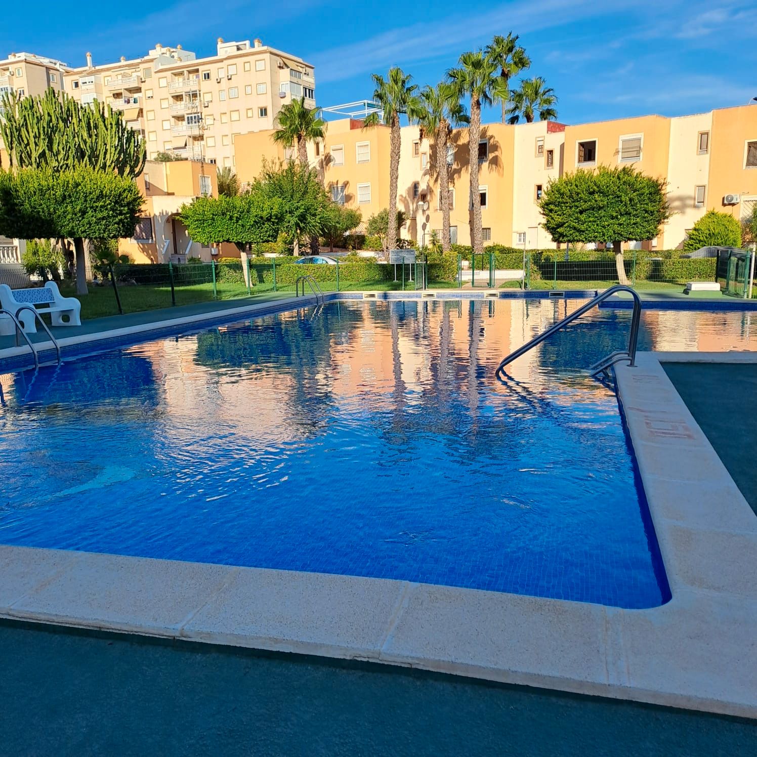 Piscina de Apartament en venda en Torrevieja amb Jardí privat, Terrassa i Moblat