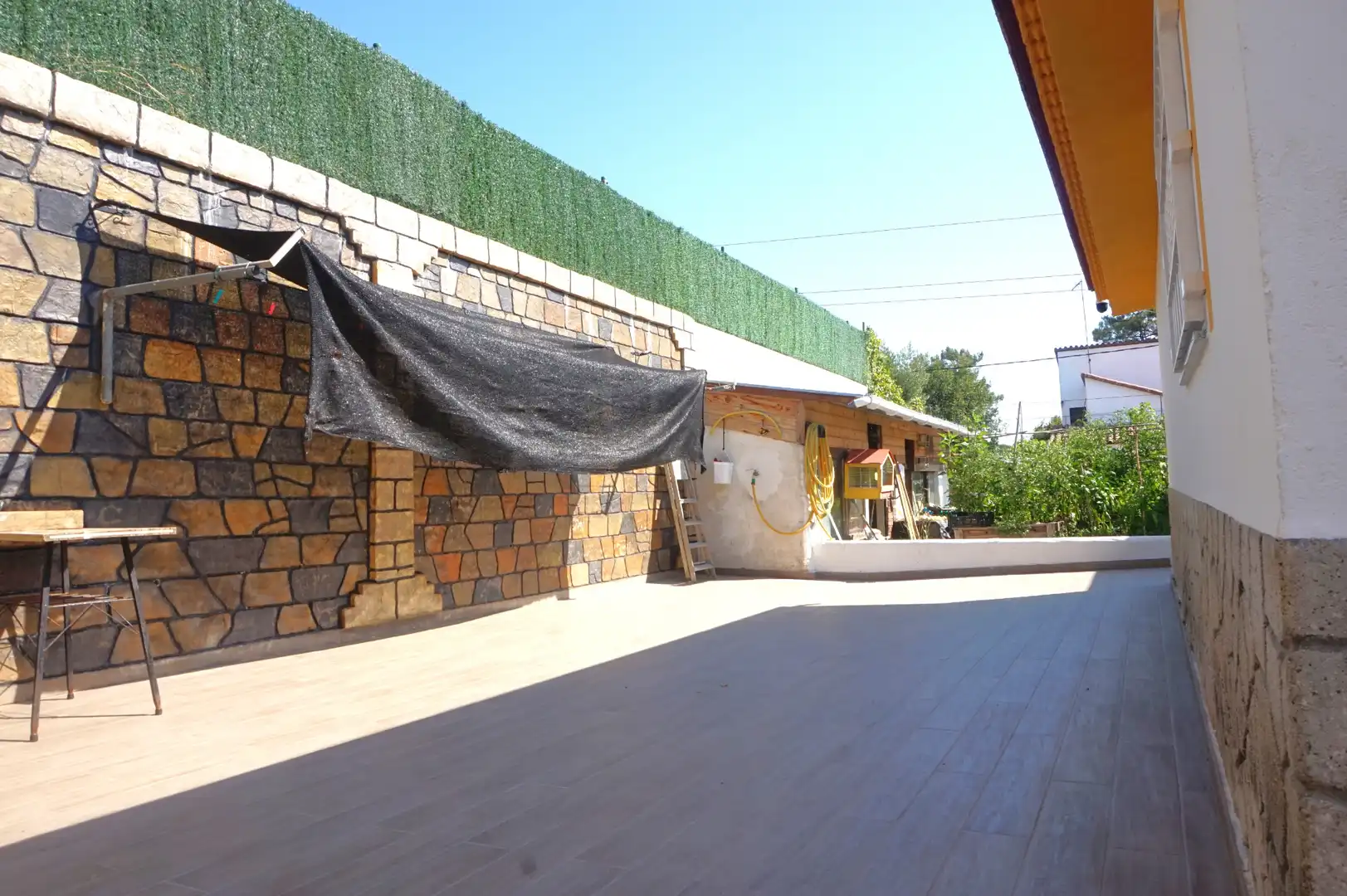 Terrassa de Casa o xalet en venda en Fogars de la Selva amb Calefacció, Jardí privat i Terrassa