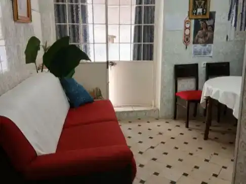 Sala d'estar de Casa adosada en venda en La Palma del Condado