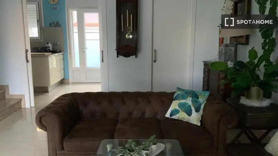 Living room of Flat for rent in Cullera  with Air Conditioner, Heating and Furnished