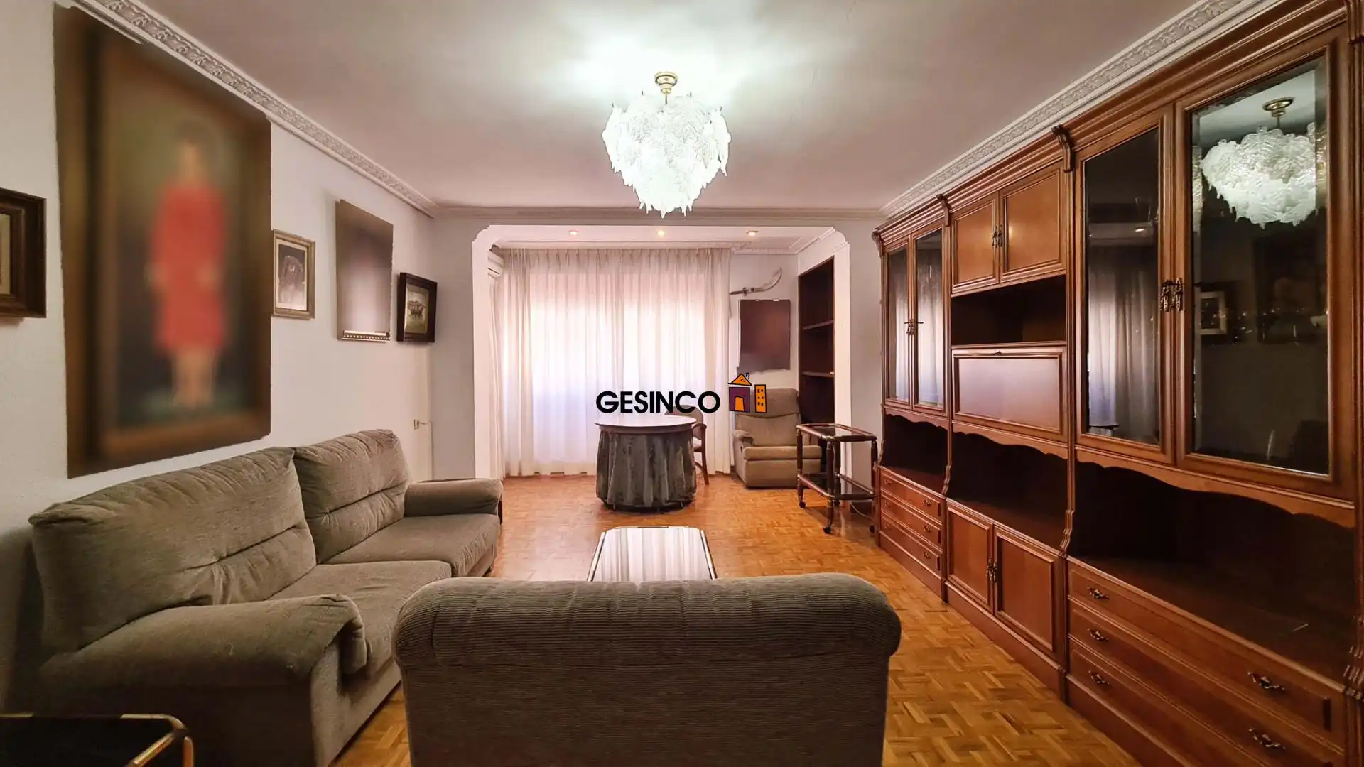 Sala d'estar de Pis en venda en Ontinyent amb Aire condicionat i Balcó