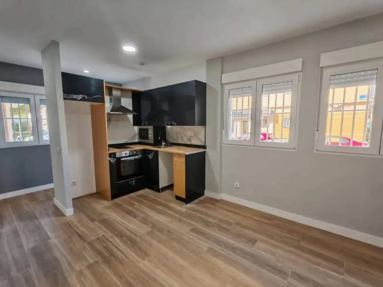 Küche von Wohnung zum Verkauf in L'Hospitalet de Llobregat mit Parkett und Möbliert