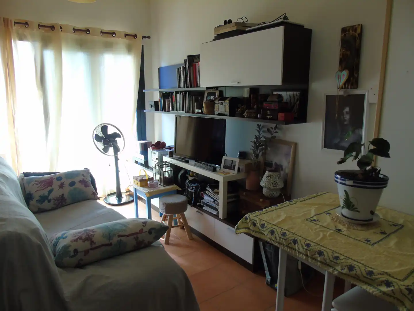 Sala d'estar de Apartament en venda en Villanueva del Río Segura amb Aire condicionat, Calefacció i Jardí privat