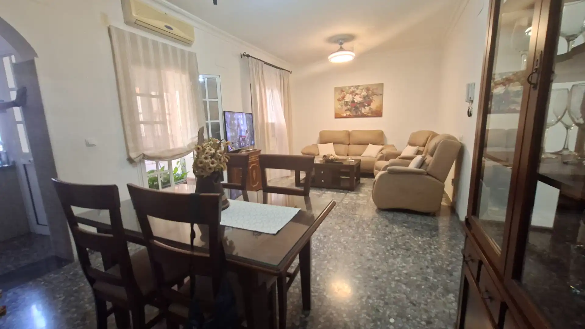 Living room of Houses for sale in La Rinconada  with Air Conditioner, Heating and Terrace
