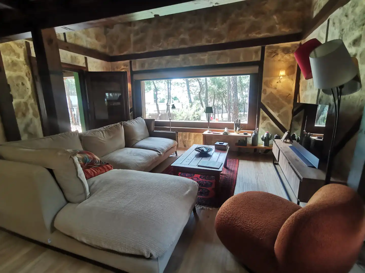Sala de estar de Casa o chalet en venta en Alba de Tormes con Calefacción, Jardín privado y Terraza