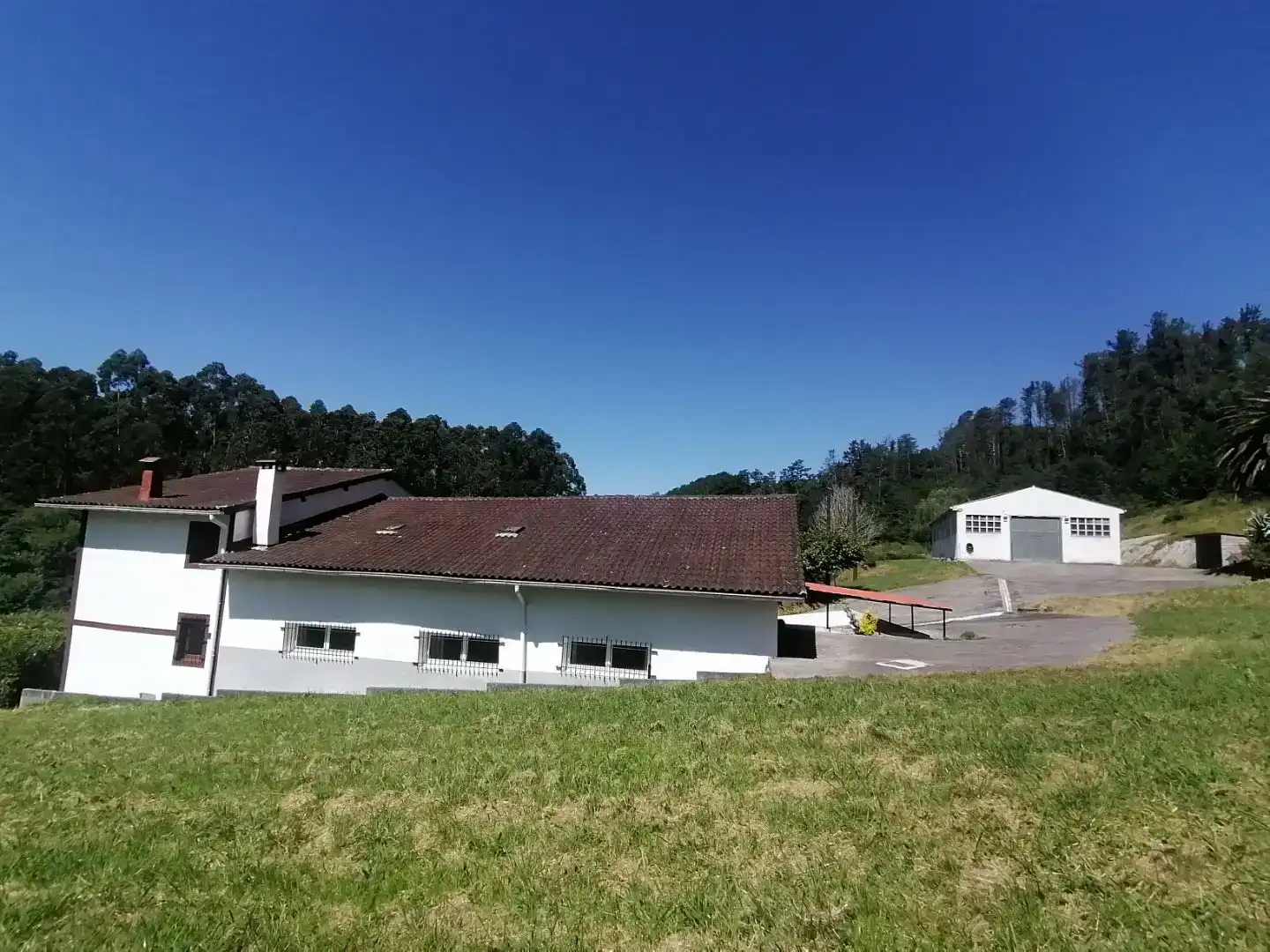 Vista exterior de Casa o chalet en venta en Arrieta con Balcón