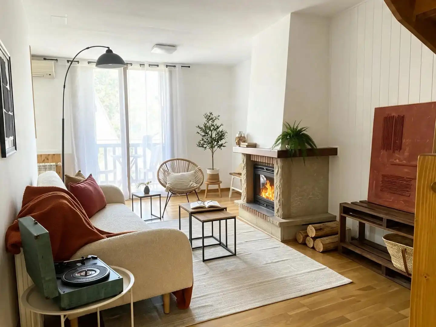 Sala de estar de Dúplex en venta en Sort con Aire acondicionado y Balcón
