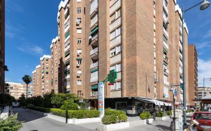 Vista exterior de Apartament en venda en  Granada Capital amb Calefacció, Jardí privat i Parquet