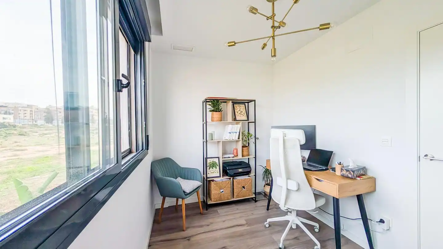 Habitación de Casa adosada en venta en Santa Pola con Aire acondicionado, Calefacción y Parquet