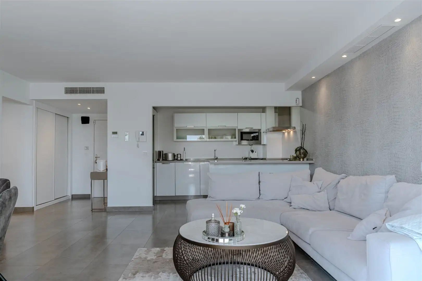 Sala d'estar de Apartament en venda en Estepona
